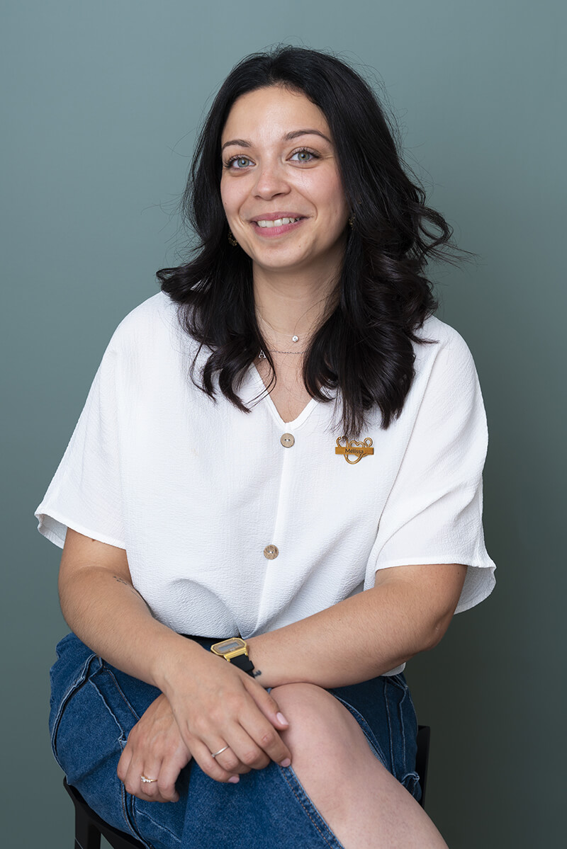 Melissa, assistante médicale à la Clinique Lorraine du Visage